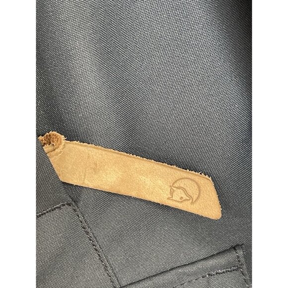 Fjallraven Nuuk Lite Parka Womens Jacket Coat Size Large Blue Hooded Faux Fur - Picture 7 of 13